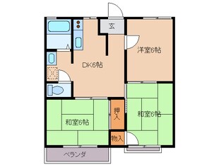 田丸駅 徒歩9分 2階の物件間取画像